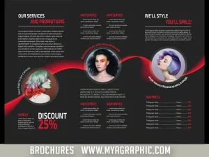 1,000 Brochures 8.5" X 11" 4/4 100 LBS GLOSS TEXT