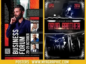 2,500 Posters 18" X 24" 4/0 12 PTS. UV