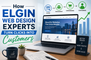 How Elgin Web Design Experts Turn Clicks into Customers