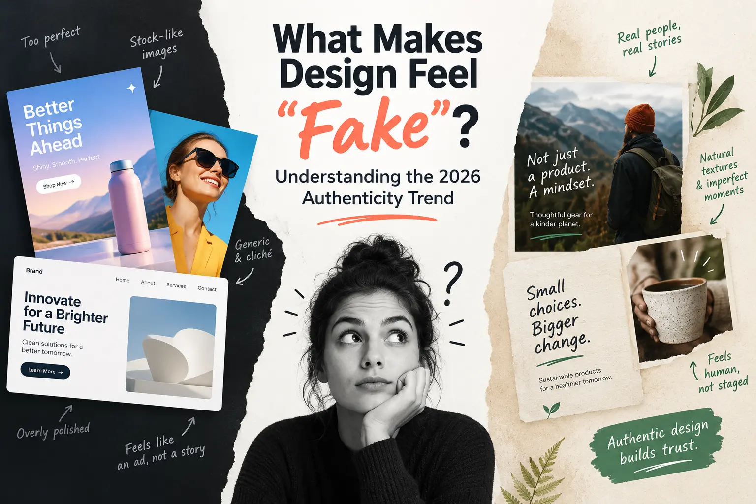 What Makes Design Feel Fake Understanding the 2026 Authenticity Trend